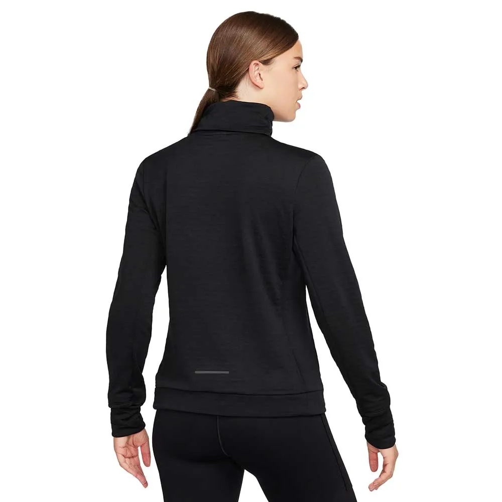 Women's Nike Therma-FIT Swift Element Top- Black