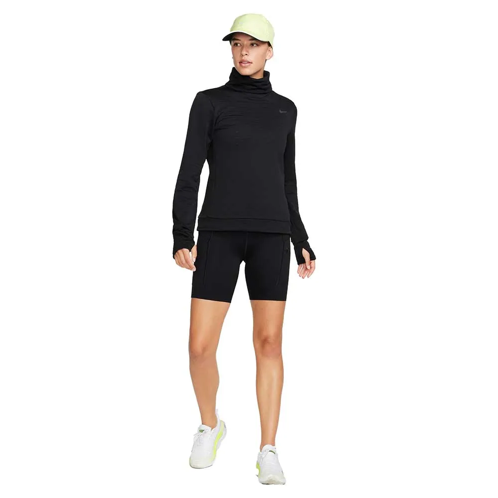 Women's Nike Therma-FIT Swift Element Top- Black