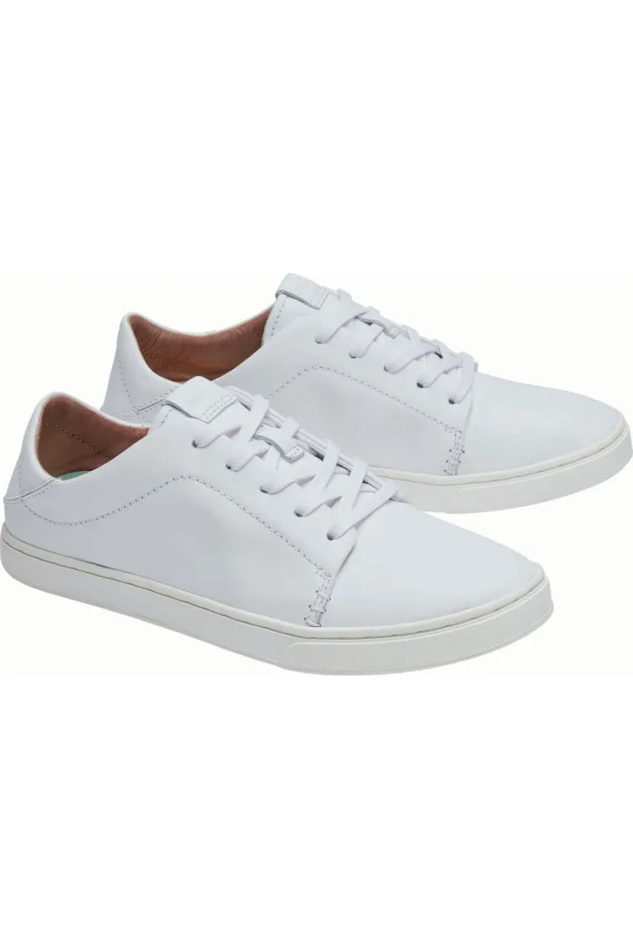 Women's Olukai Pehuea Li 'Ili Sneaker in White