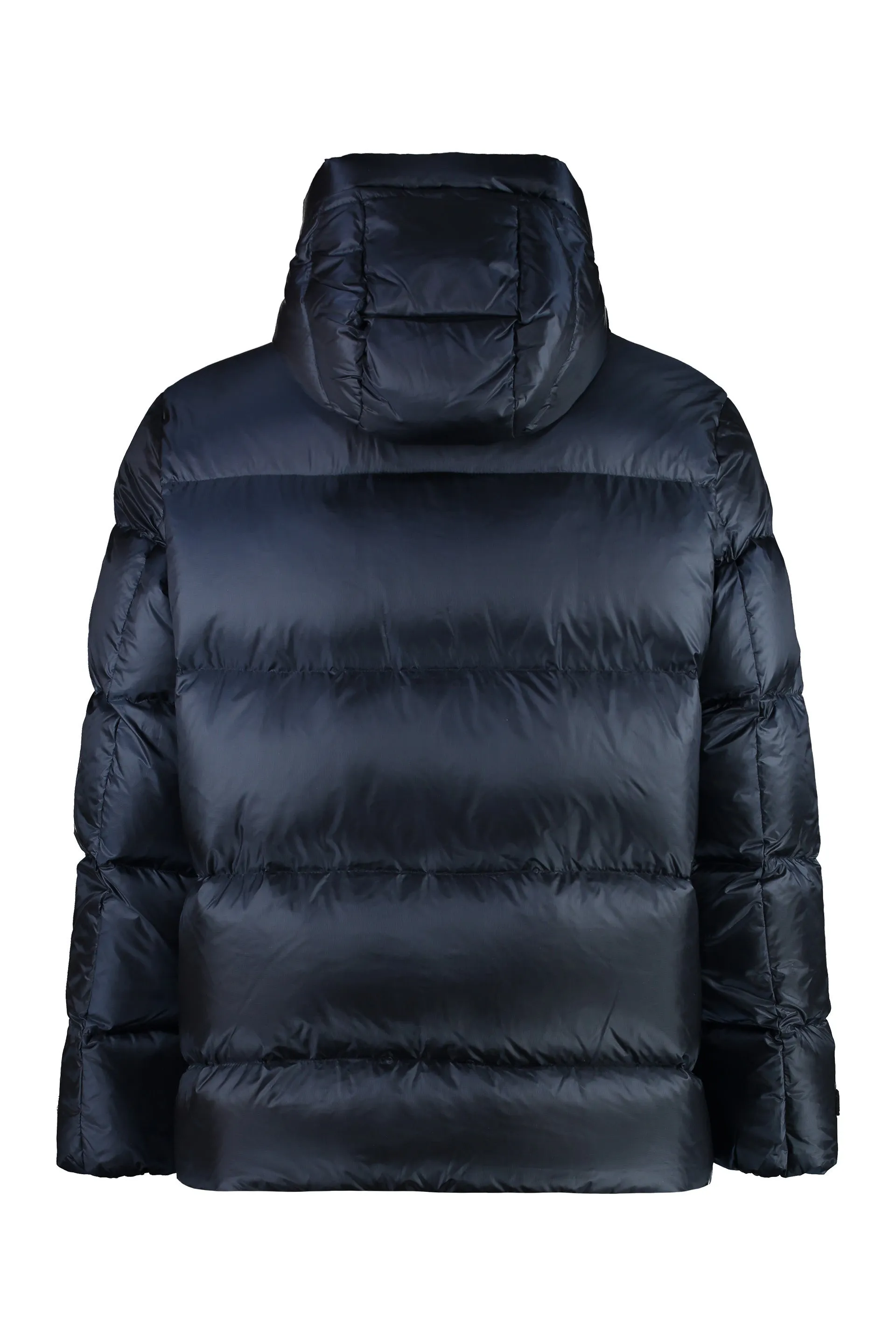 WOOLRICH Hooded Nylon Down Jacket for Men